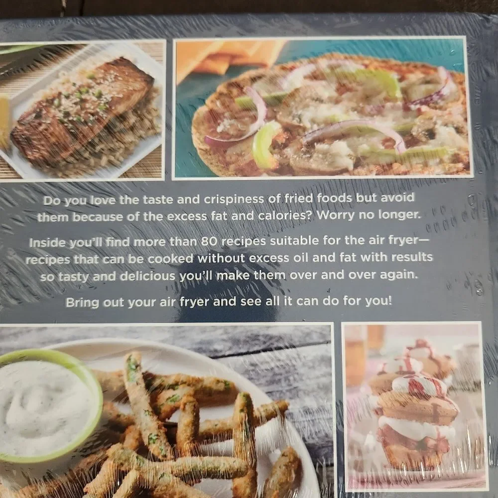 Air Fryer Cookbook Hardcover 80 Recipes